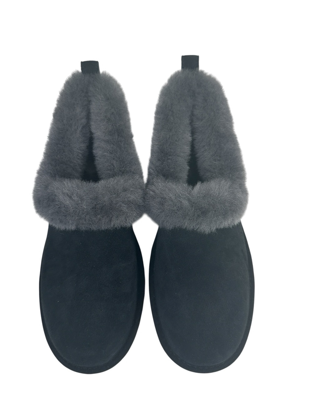 UGG Nita Genuine Shearling Slipper Black. Sz: 10